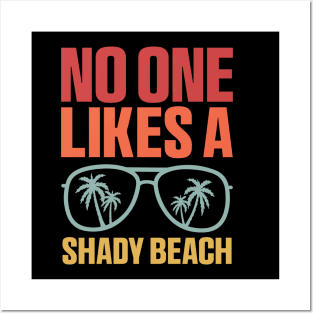 No One Like A Shady Beach, Summer Traveling Surfing Posters and Art